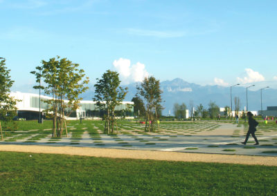 Place Cosandey – 1e étape – EPFL Lausanne
