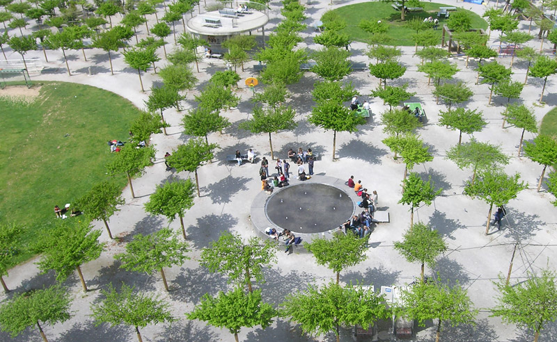 Parc Baud-Bovy et Place Uni-Mail – Genève